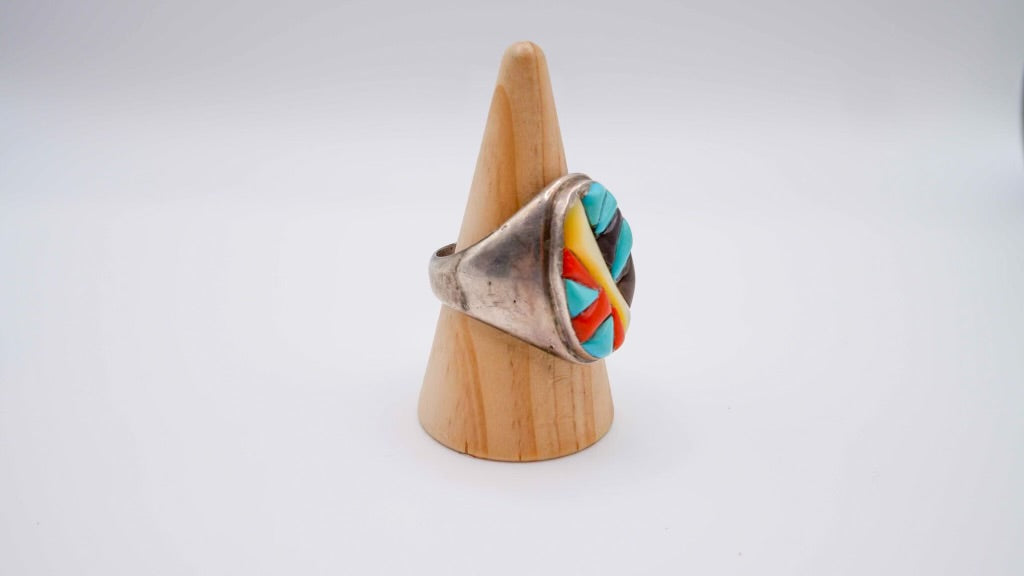 Multi Stone Vintage Ring