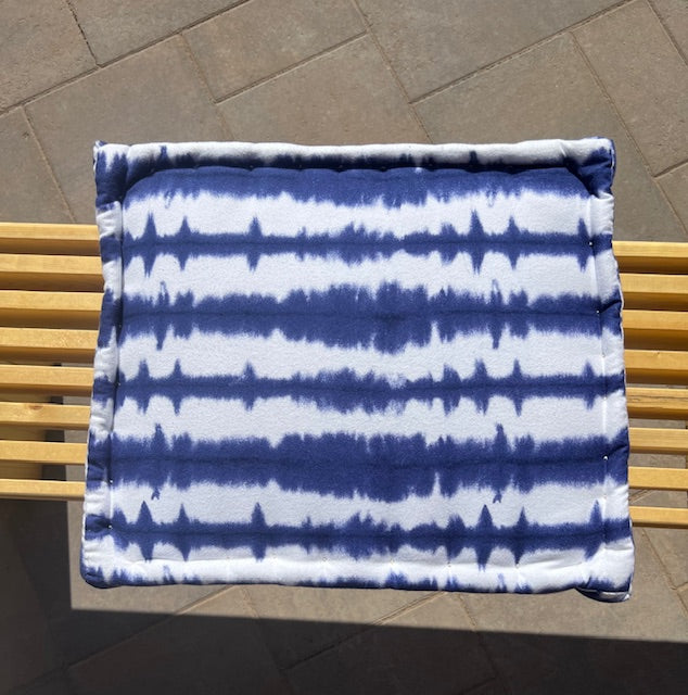 HMS x Jude Gallegos Meditation Pillow Indigo Blue