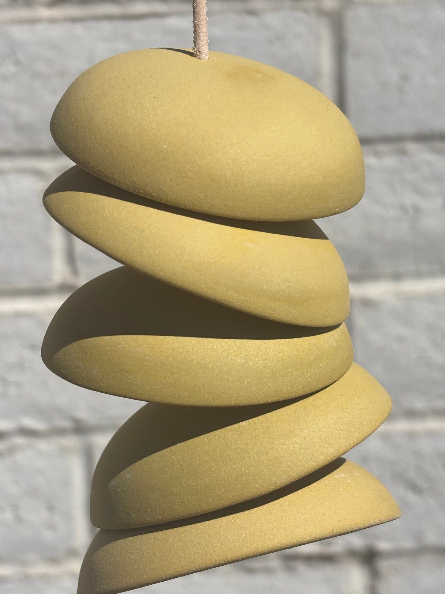 Wind Chimes Handmade Ceramic- Pollen