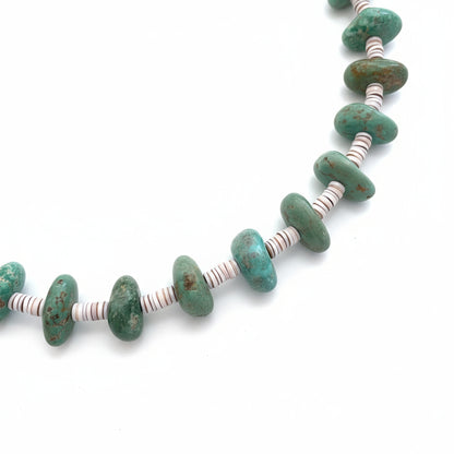 Green Turquoise Stone Necklace