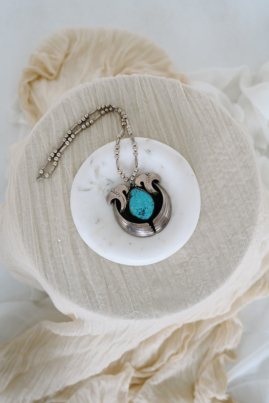 Turquoise Statement Necklace
