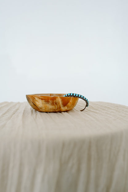 Vintage 16 Stone Turquoise Bracelet a stacker