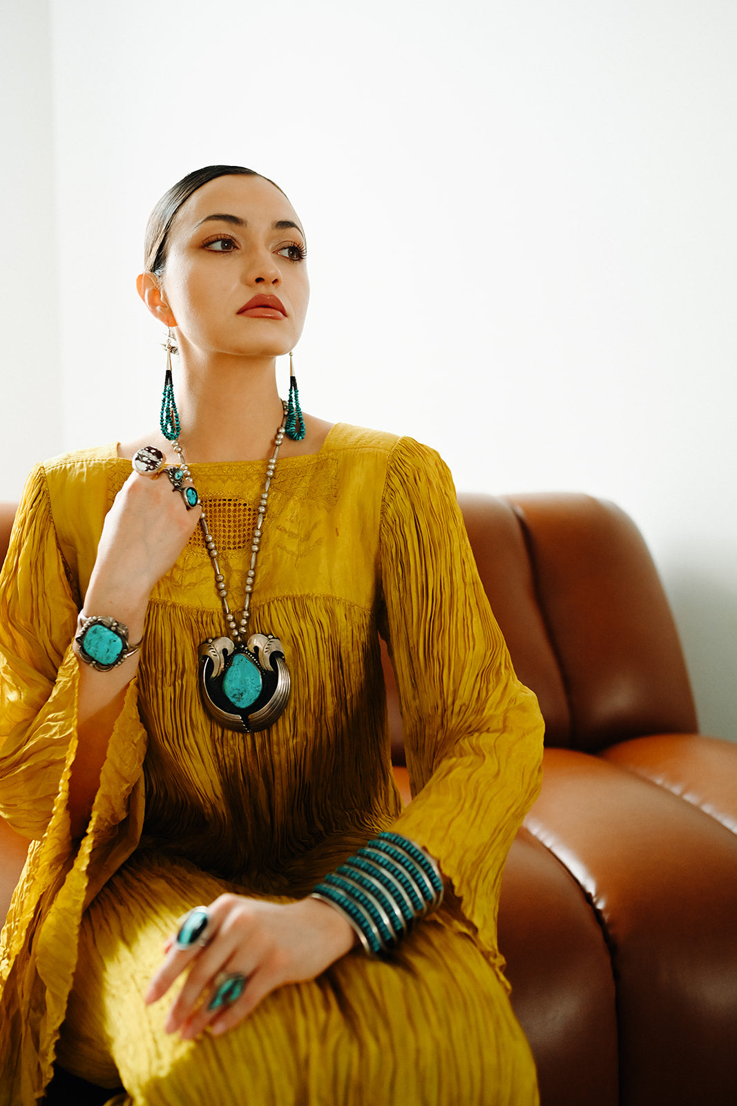 Turquoise Statement Necklace
