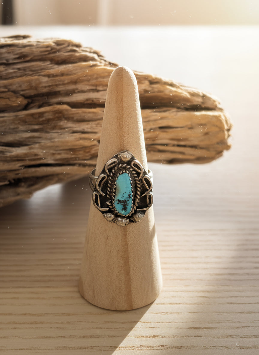 Vintage Turquoise Navajo Ring