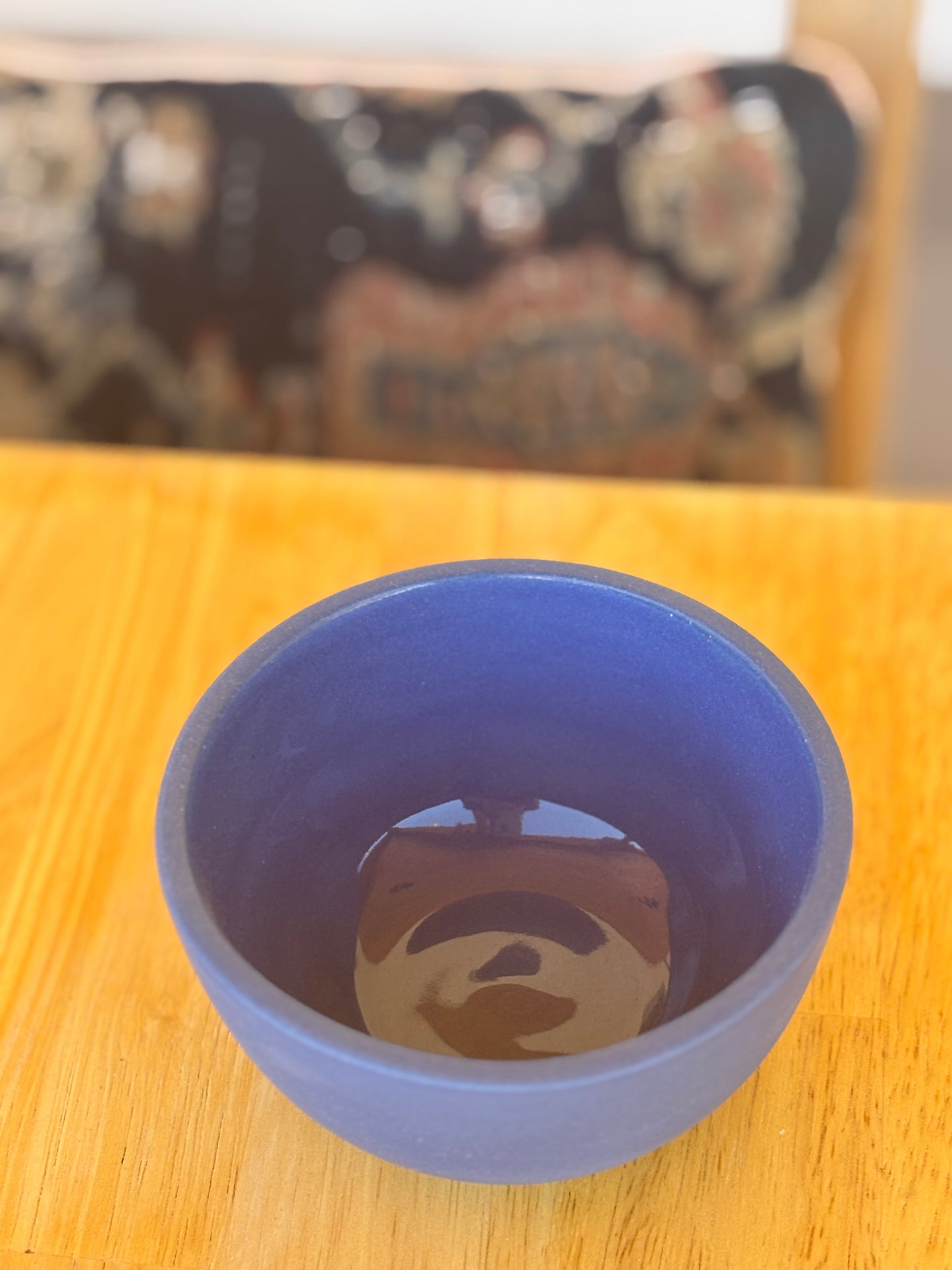 The Snack Bowl Handmade Ceramic- Azure