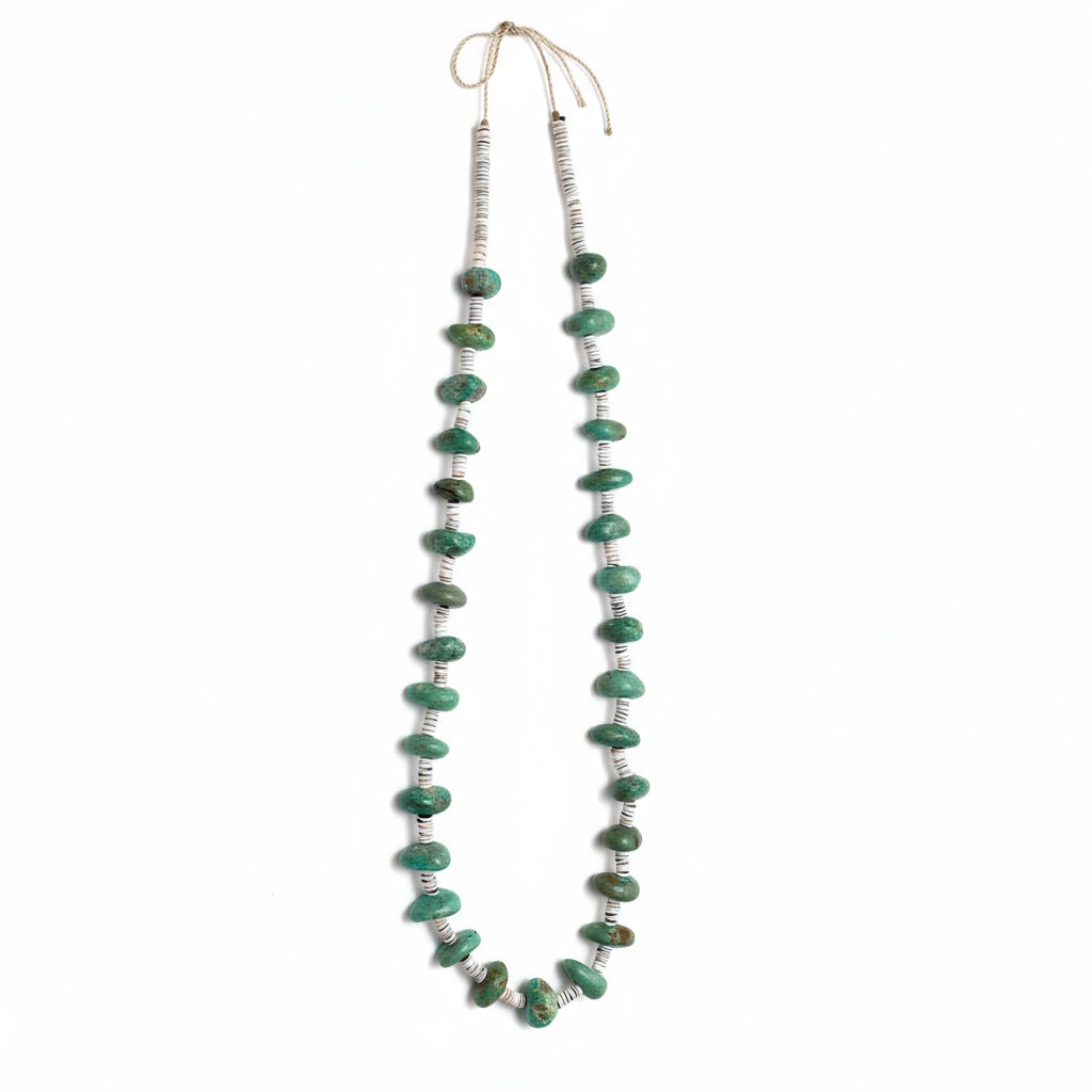 Green Turquoise Stone Necklace
