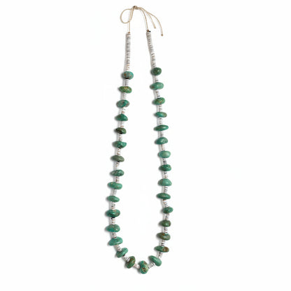 Green Turquoise Stone Necklace
