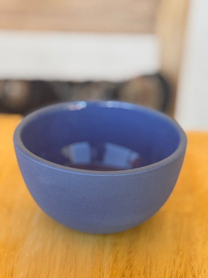 The Snack Bowl Handmade Ceramic- Azure