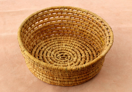 Artisan Vintage Hand Woven Basket