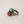 Load image into Gallery viewer, Red Coral and Turquoise Vintage Ring
